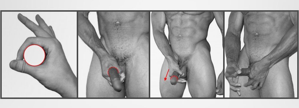 Technika Jelqing - Cvičení pro zvětšení penisu